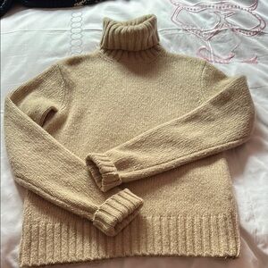 Ralph Lauren Black Label Cashmere & Wool Turtleneck Sweater